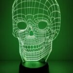 Lámpara Led 3D Calavera