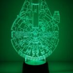 Lámpara Led  Star Wars Halcón Milenario