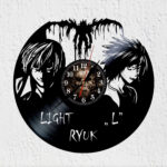 reloj vinilo death note