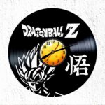 reloj vinilo dtagon ball z
