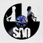 reloj vinilo sao sword art online