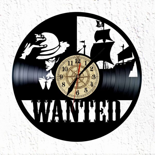 reloj pared one piece monkey de luffy