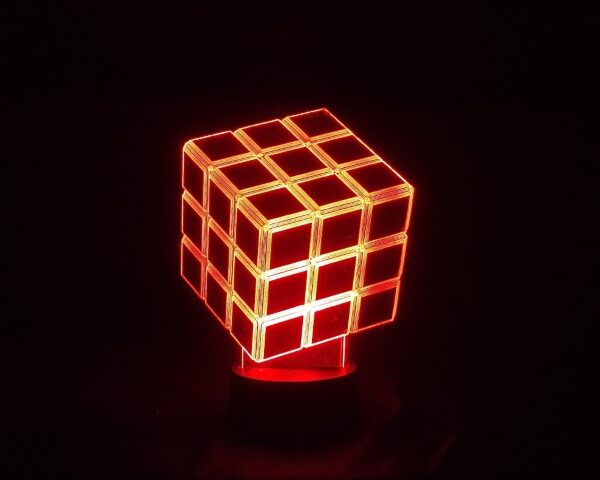 Lámpara cubo