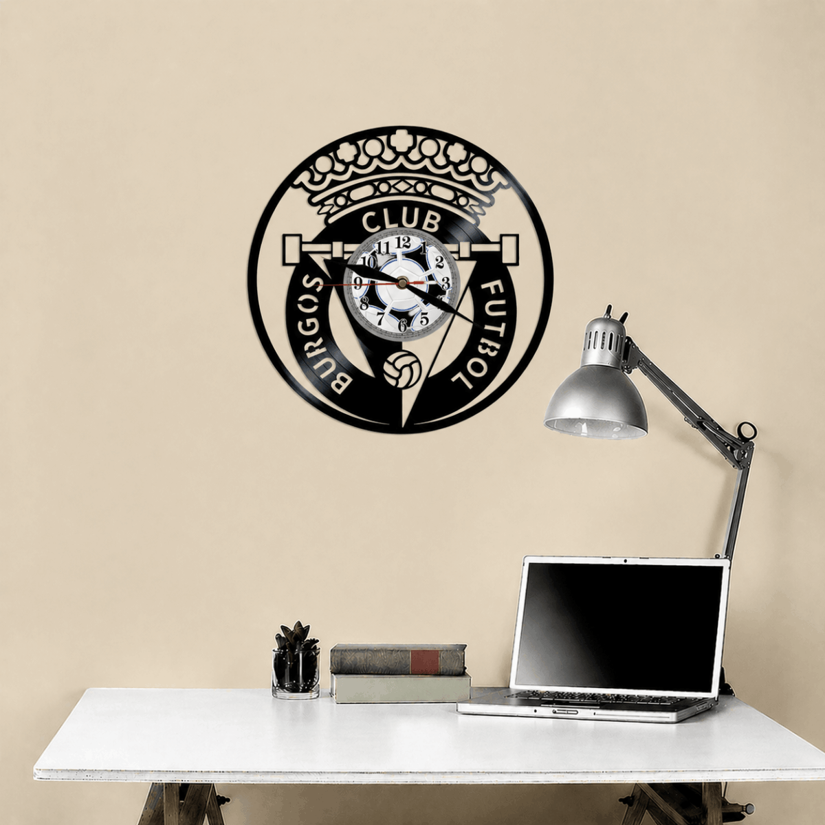 Vinyburgos C.F. Reloj de Pared - Imagen 2