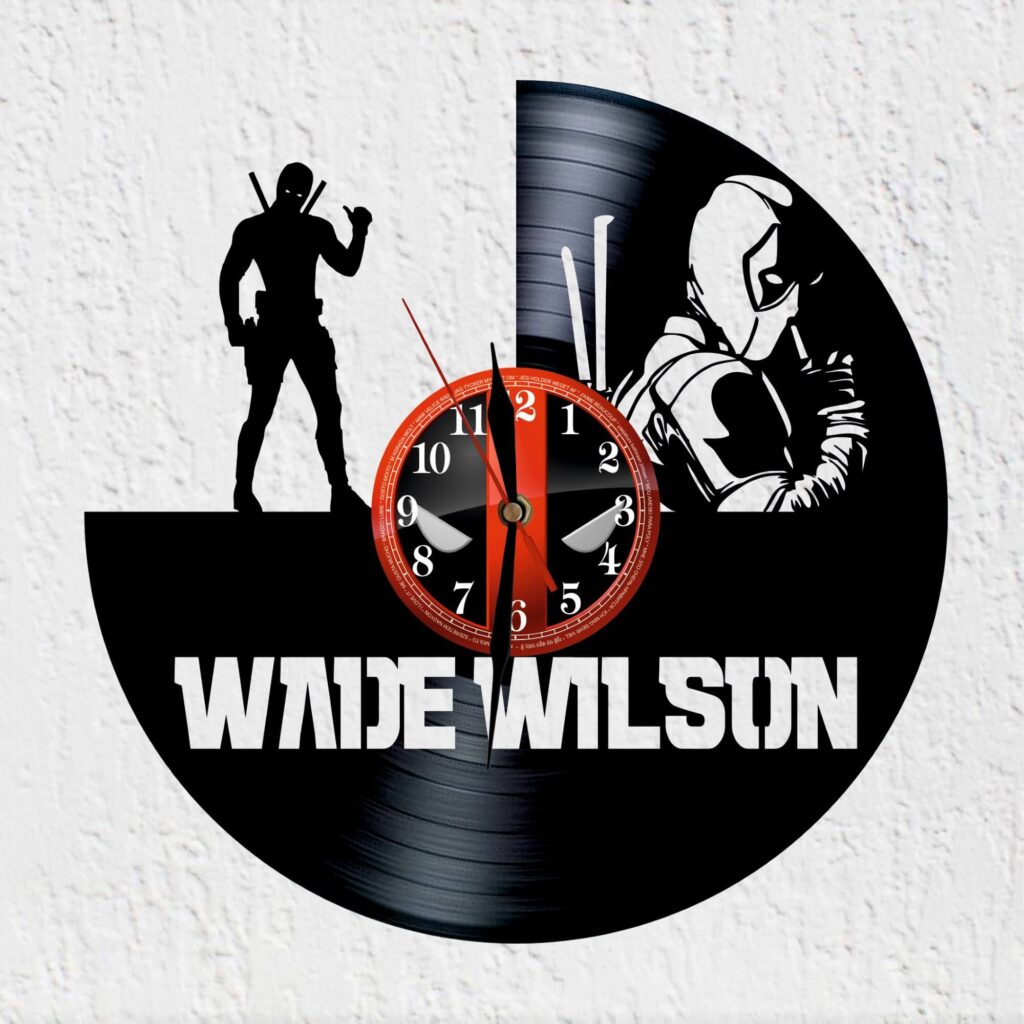 reloj de vinilo Deadpool