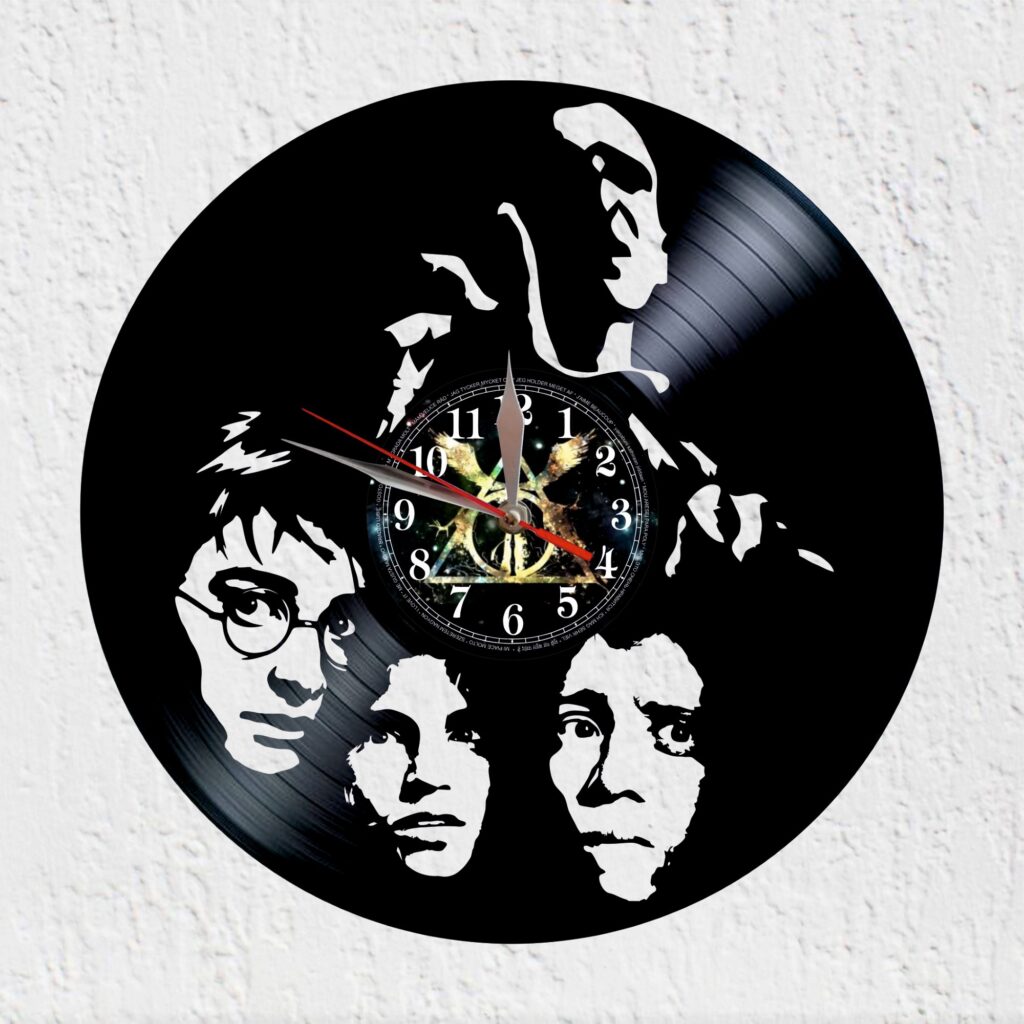 reloj de vinilo lord voldemort harry potter