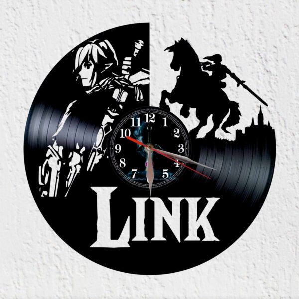 reloj vinilo zelda
