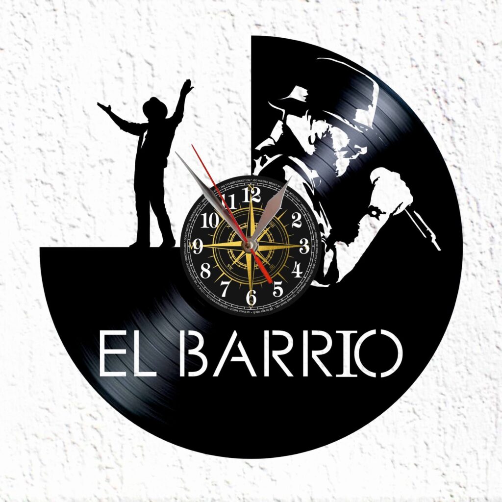 reloj vinilo el barrio