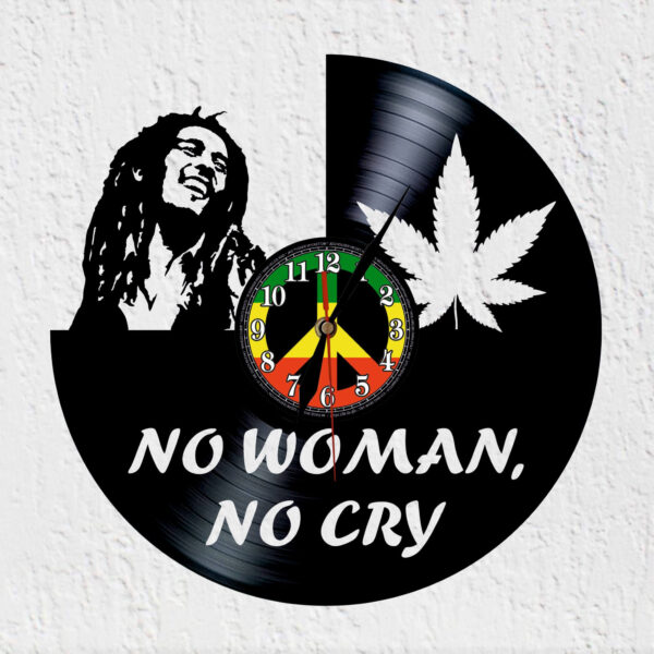 reloj vinilo bob marley