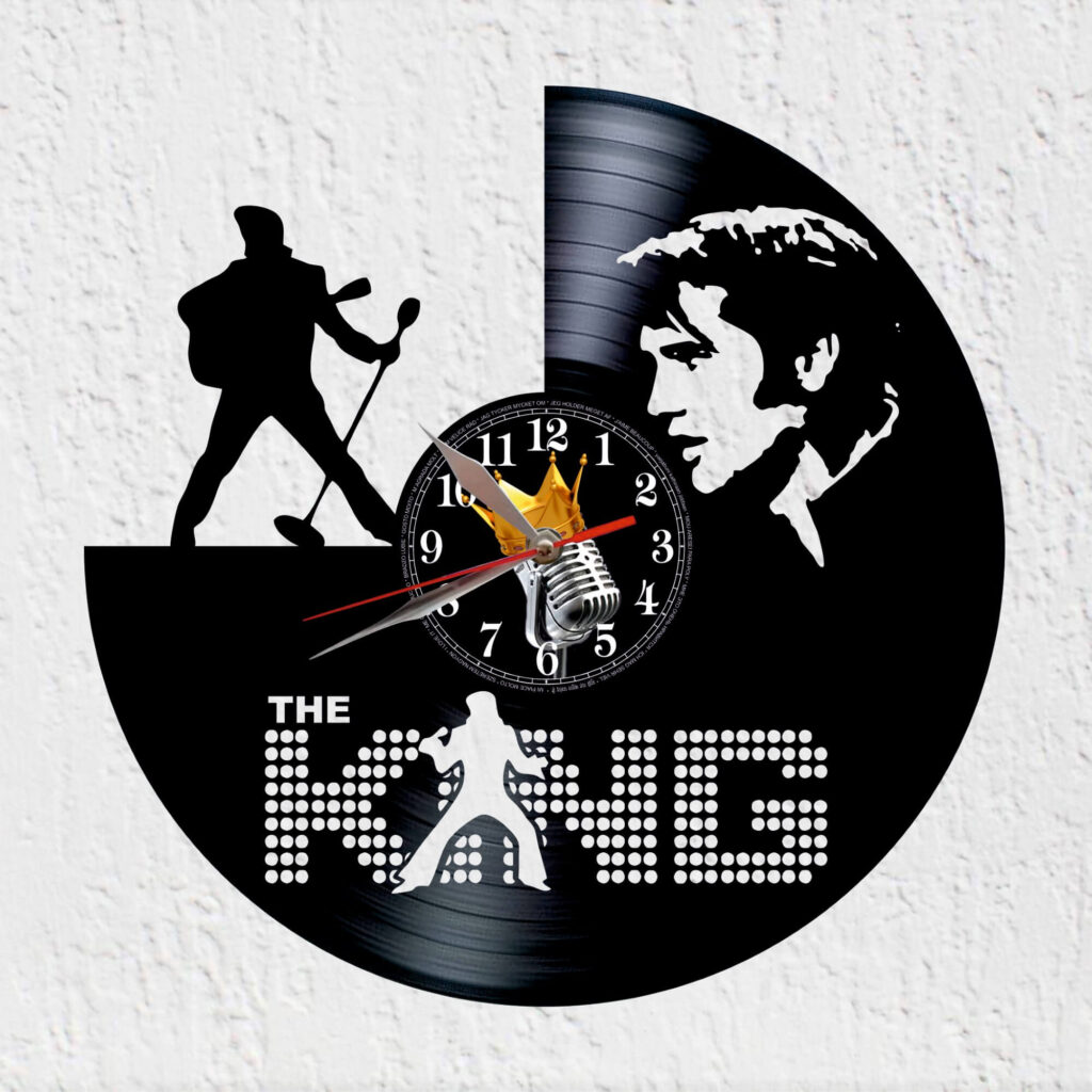 reloj vinilo elvis presley