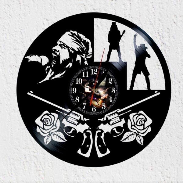 reloj vinilo guns n roses