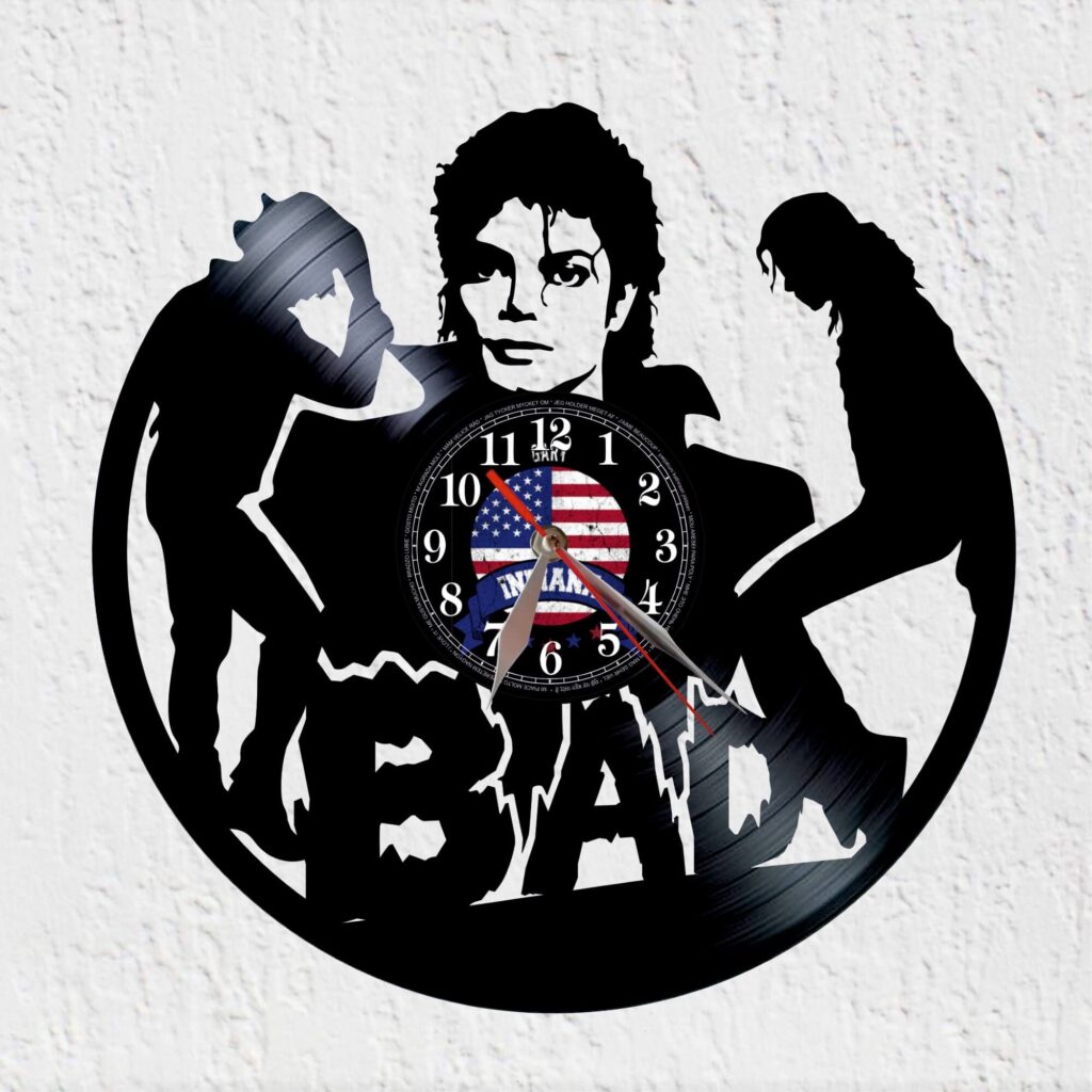 reloj vinilo michael jackson bad