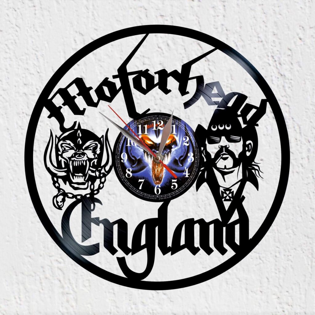 reloj vinilo motorhead