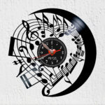reloj vinilo i love music