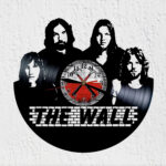 reloj de pared de vinilo the pink floyd