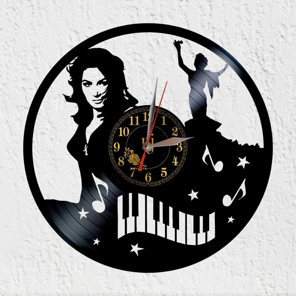 reloj de vinilo rocio jurado