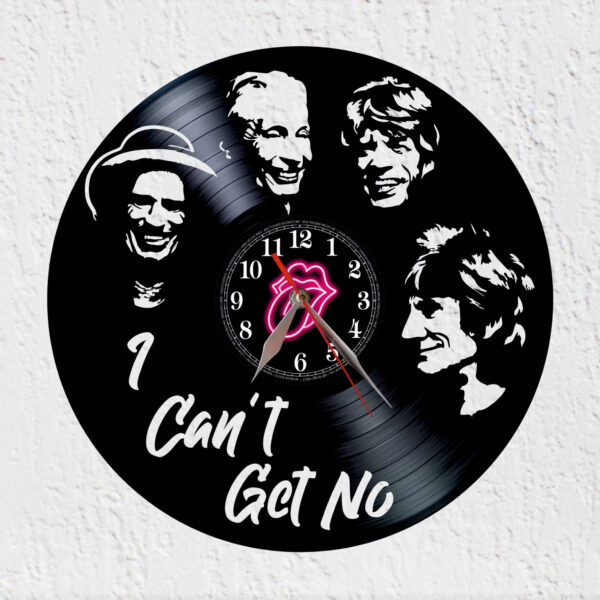 reloj vinilo the rolling stones