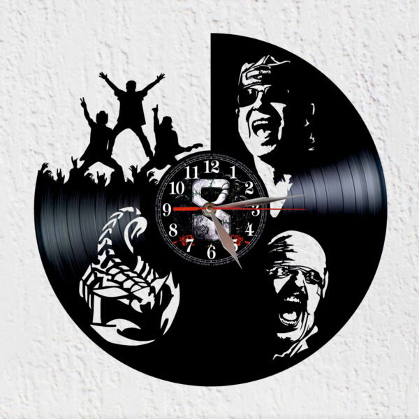 reloj vinilo the scorpions