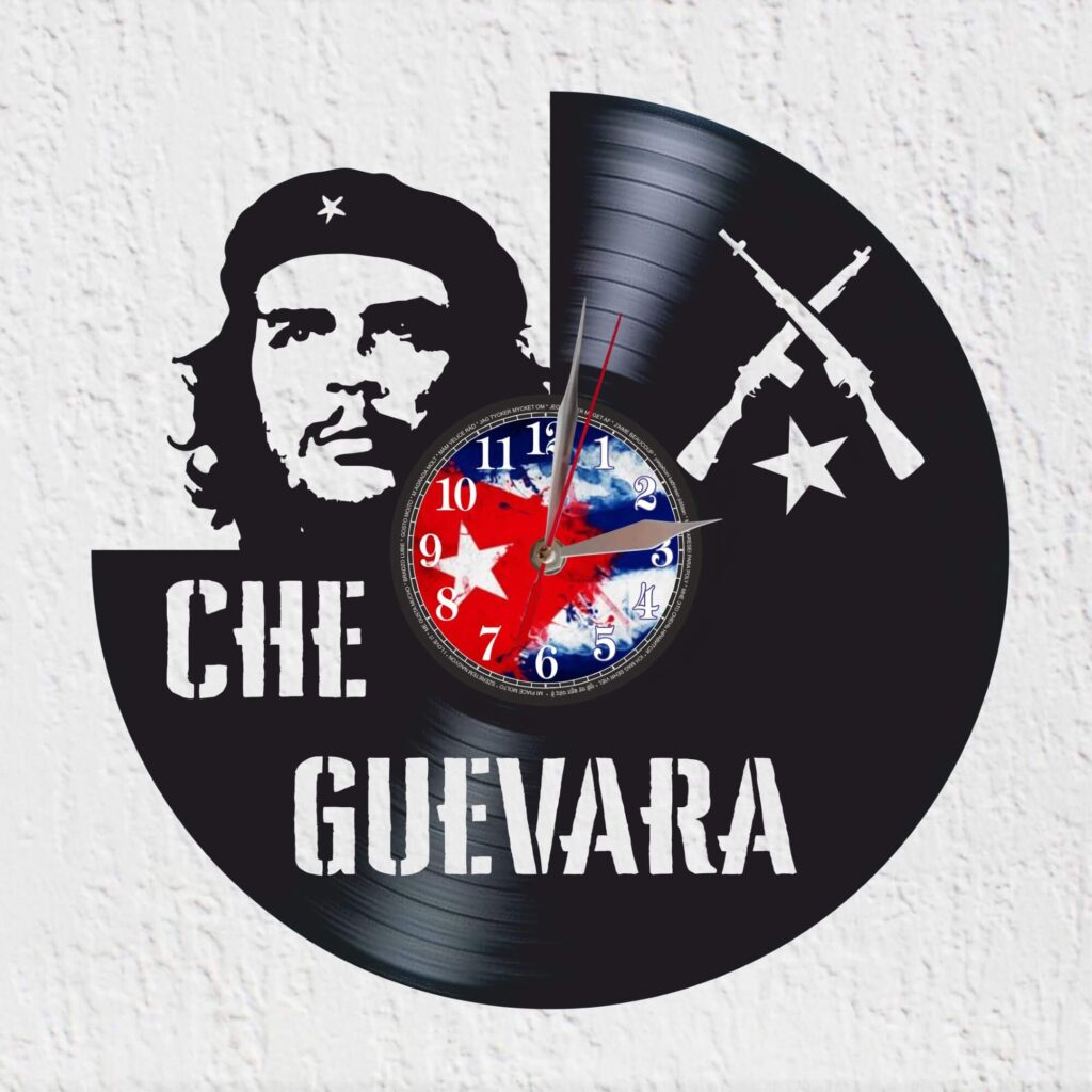 reloj de vinilo che guevara