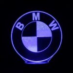Lámpara logo bmw