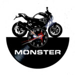 reloj de vinilo ducati monster