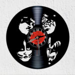 reloj vinilo kiss