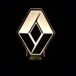 Lámpara Led 3D Símbolo Renault