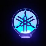 Lámpara Led 3D Símbolo de Yamaha