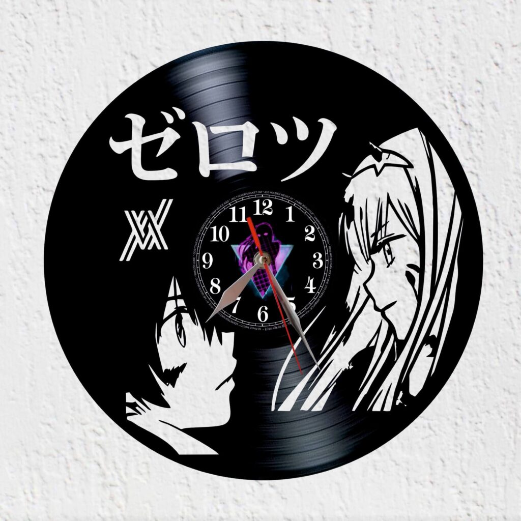 reloj vinilo darling in the franxx