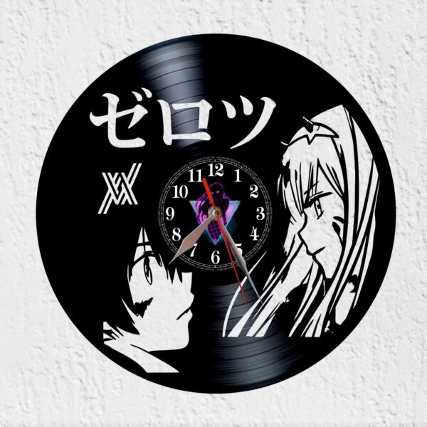 reloj vinilo darling in the franxx