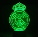 Lámpara f.c. real madrid