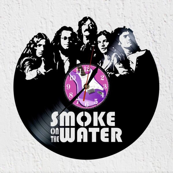 reloj vinilo deep purple
