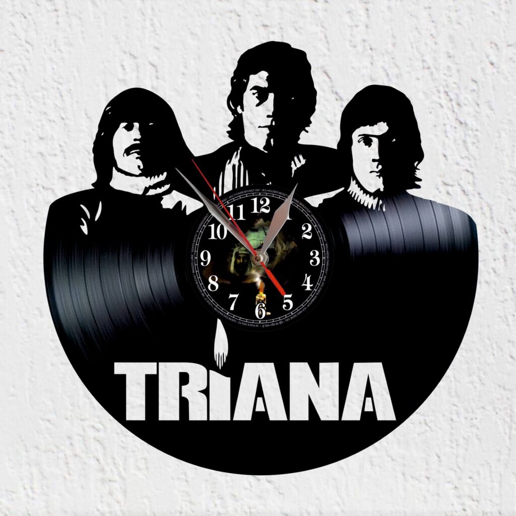 reloj vinilo triana