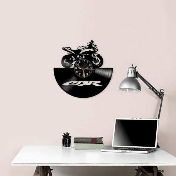 reloj pared honda cbr