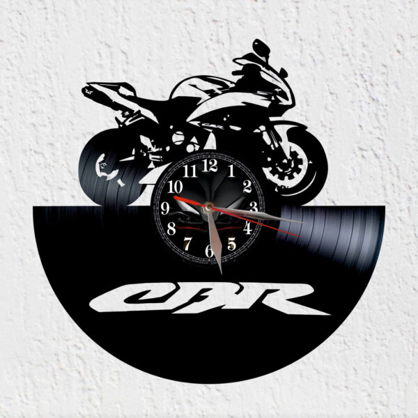 reloj de vinilo honda cbr