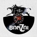 reloj de vinilo banzai