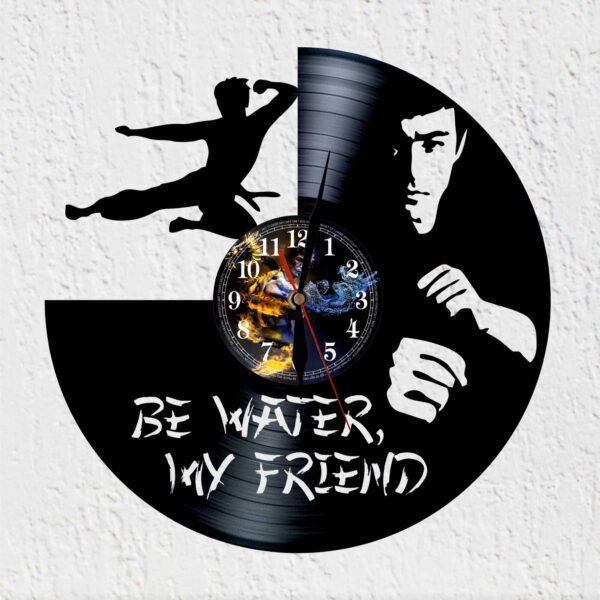 reloj de vinilo bruce lee