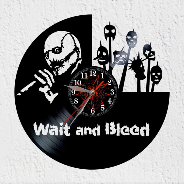 reloj vinilo slipknot