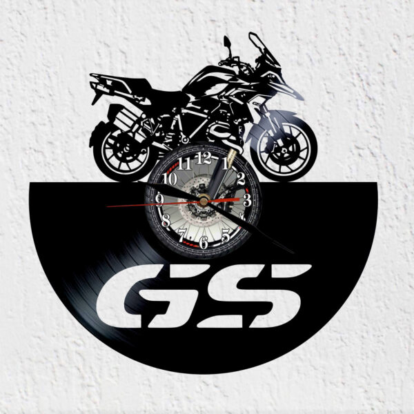 reloj de vinilo bmw gs
