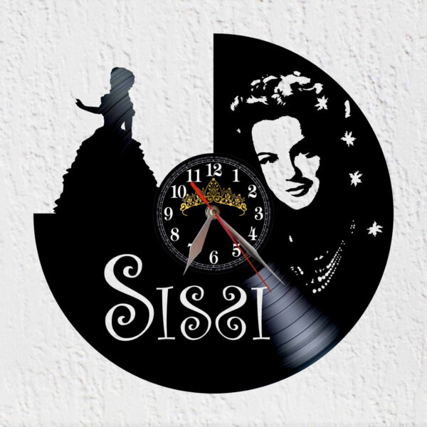 reloj de vinilo Sissi