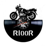 reloj de vinilo bmw r100