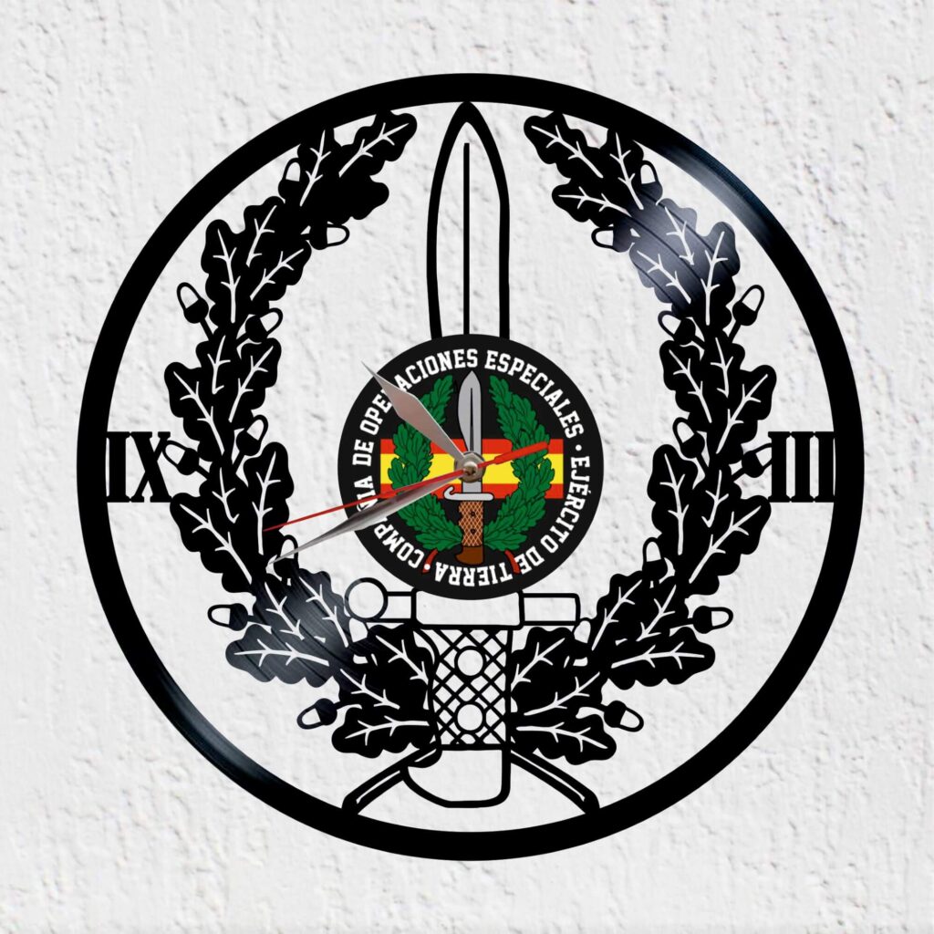reloj de vinilo COE