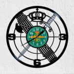 reloj de vinilo guardia civil