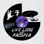 reloj de vinilo star trek