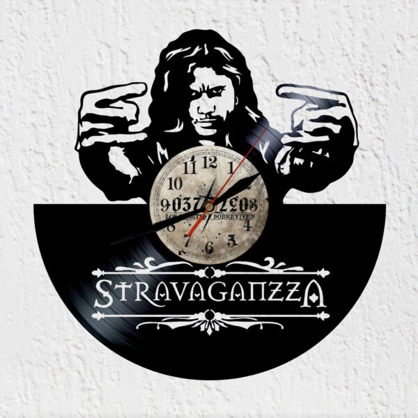 reloj de vinilo stragavanzza