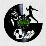 reloj de vinilo de Diego Maradona