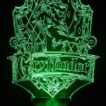 Lámpara Led  HP Gryffindor escudo