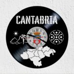 reloj de vinilo cantabria