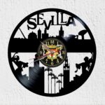 reloj de vinilo sevilla