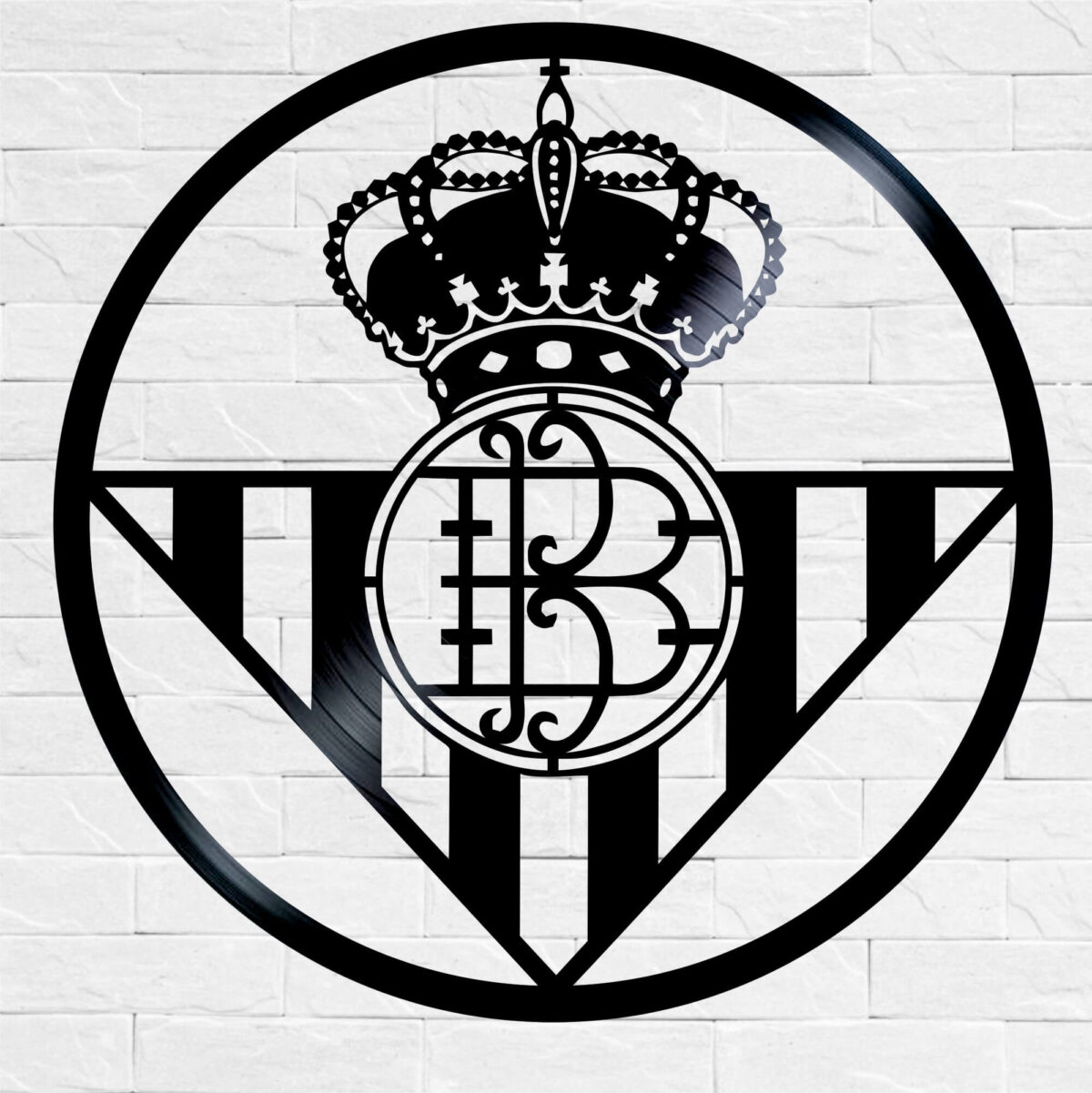 silueta vinilo escudo betis